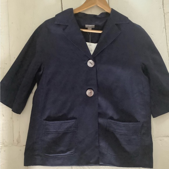 J Jill navy blazer new size xs navy - Picture 3 of 9